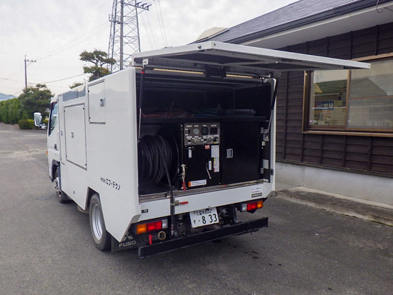 ３ｔ高圧洗浄車