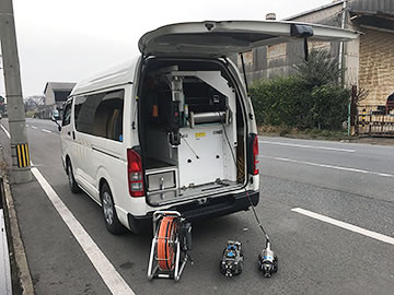 下水道管路内カメラ調査②